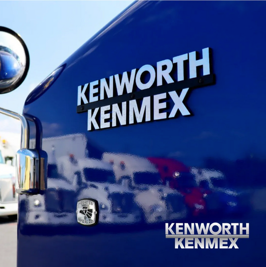 Letras De Adorno Kenworth Kenmex Cromado