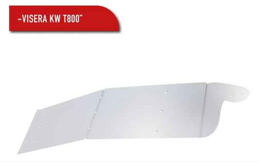 Visera De Acero Inox Kenworth T800-t600-t660- W900 14