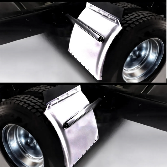 Zoqueteras Acero Inox Para Tracto Camión Izquierdo Y Derecho