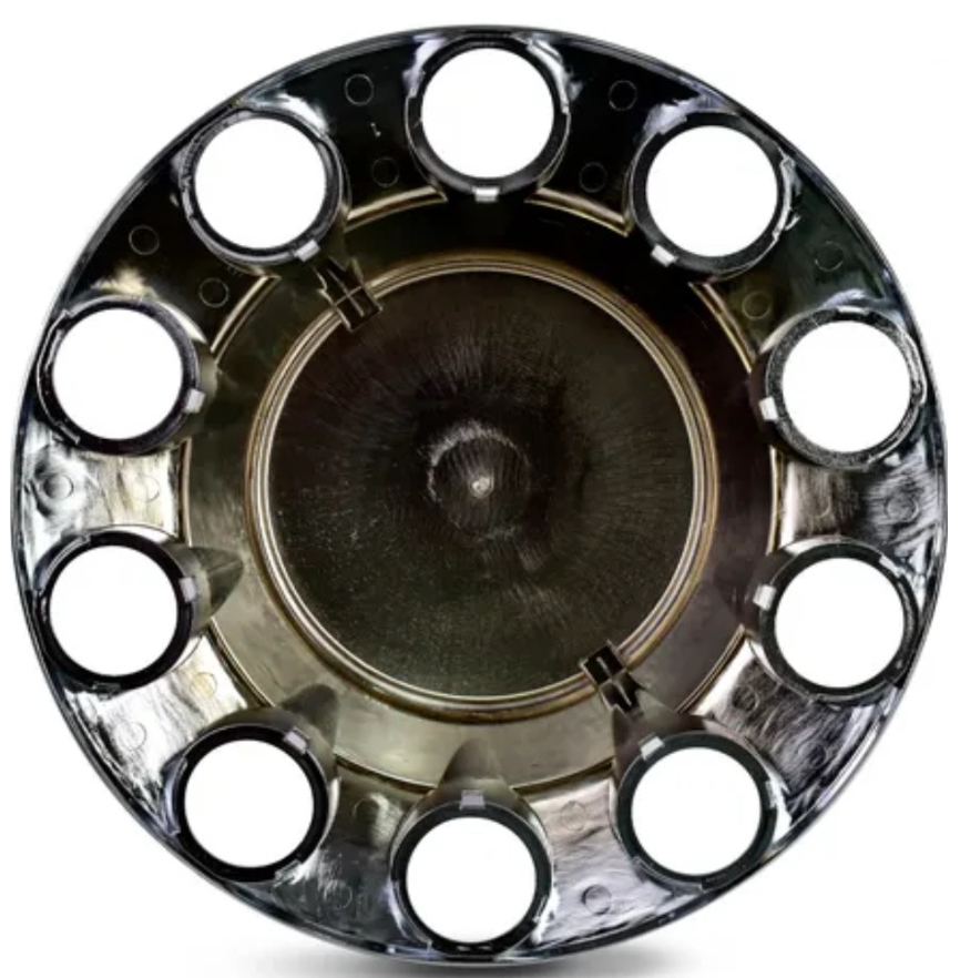 Kit de Copa Pico Lisa Cromada con Capuchones Unemon Rosca Delantera o Trasera