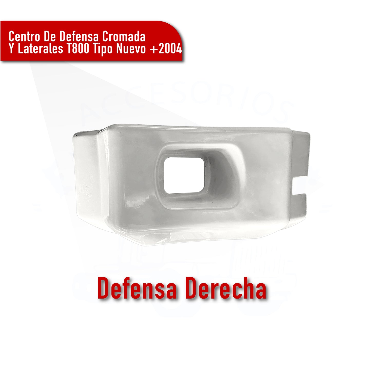 Punta De Defensa Izq O Der Kenworth T800 Tipo Nuevo Fibra De Vidrio