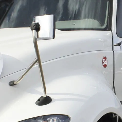 Espejo Para Cofre Pro Star Cromado Reforzado Brazo Y Concavo Izquierdo o Derecho