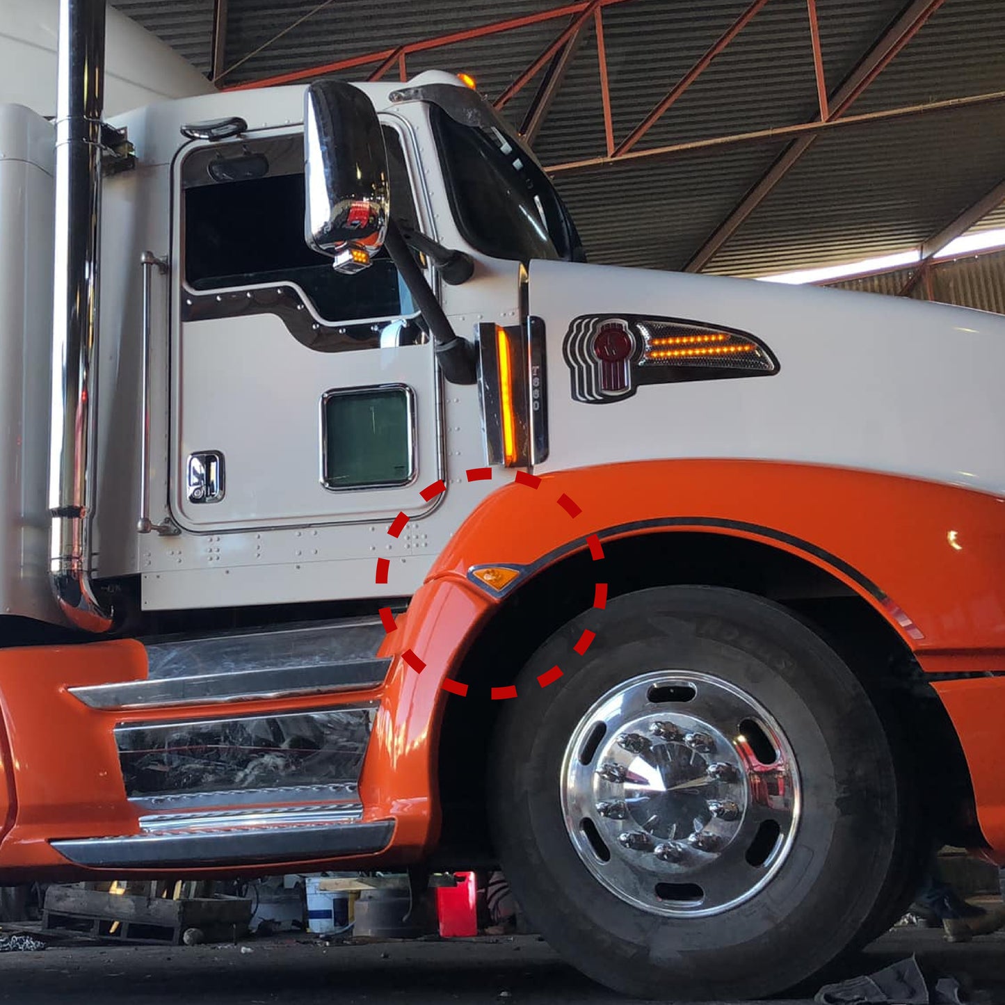 Par De Adorno Bisel Para Plafón Lateral Kw T660 Acero Inox