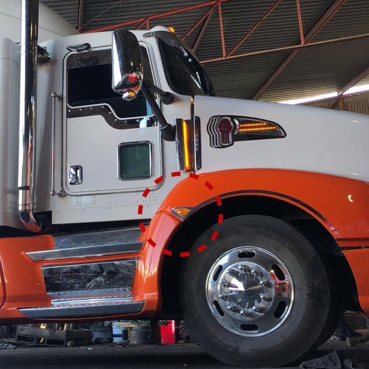 Par De Adorno Bisel Para Plafón Lateral Kw T660 Acero Inox