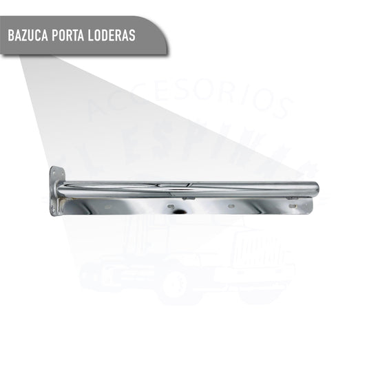 Par Bazuca Porta Lodera Cromada Para Camión Económica