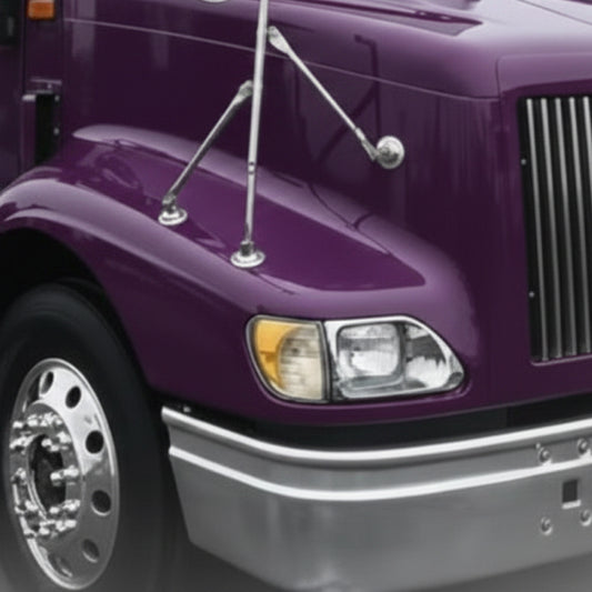 Bisel Para Faro Delantero International 9200-9400 Izq O Der