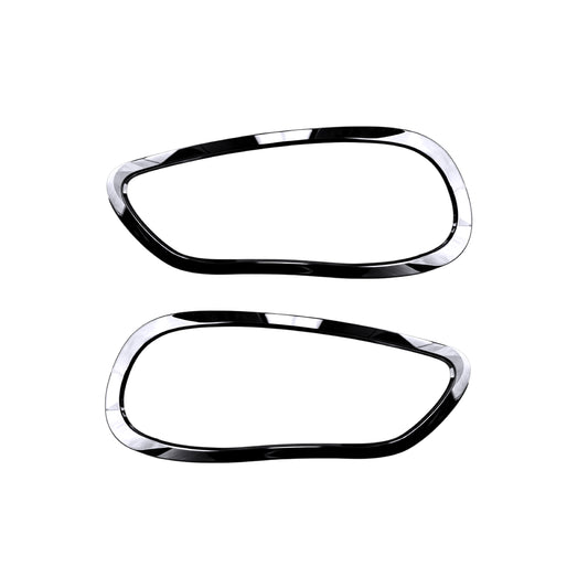 Bisel Cromado Para Faro Freightliner M2 Excelente Calidad - Cromado Izquierdo/Derecho