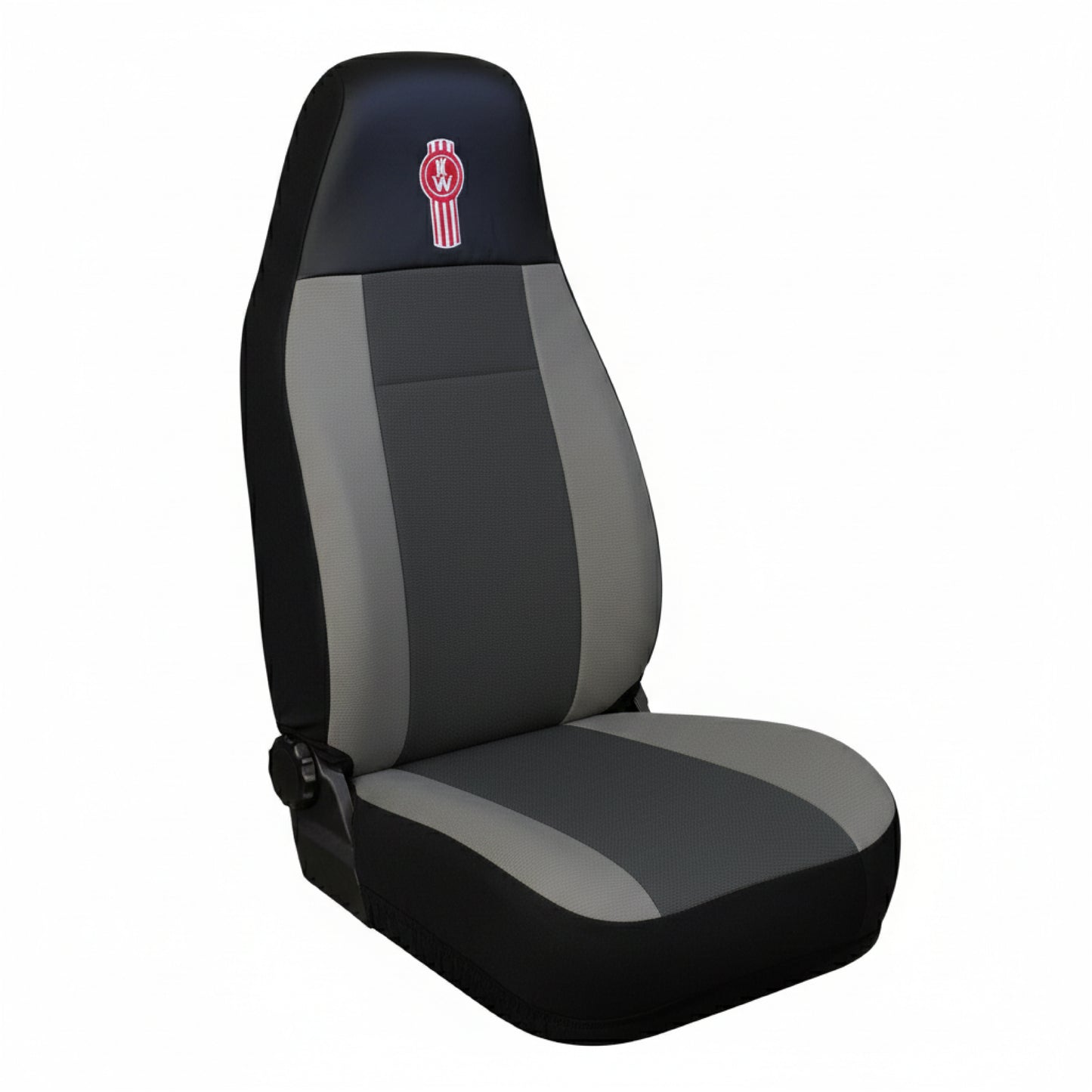 Cubre Asientos Kenworth Guitarrón T880-T680 Negro-Gris (PAR)