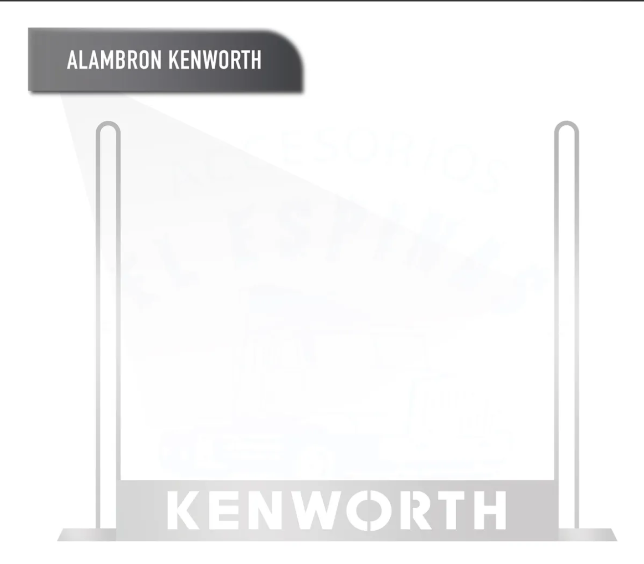 Par De Alambron Para Lodera Sujetador Varios Diseños Cromado