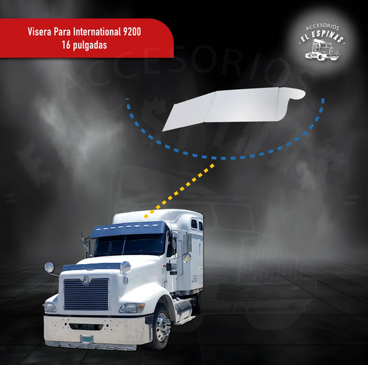 Viseras De Acero Inox International 9200 Chola 16in