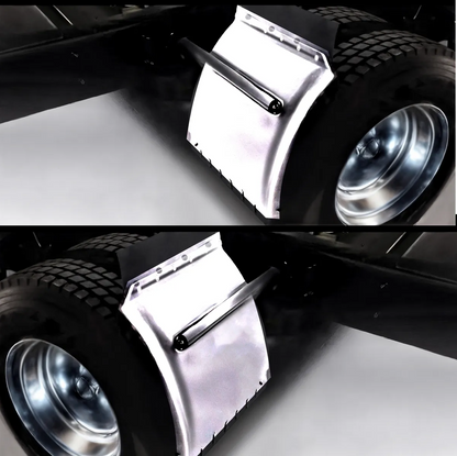 Zoqueteras Acero Inox Para Tracto Camión Izquierdo Y Derecho