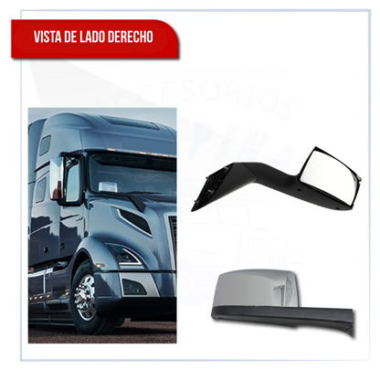 Espejos Para Cofre Volvo 2da y 3ra Generación Cromado