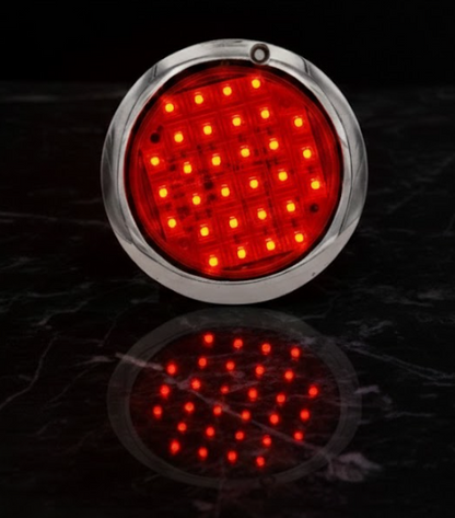 Plafon 4 Pulgadas 34 Leds Remachar Plano Para Cajas 3 F