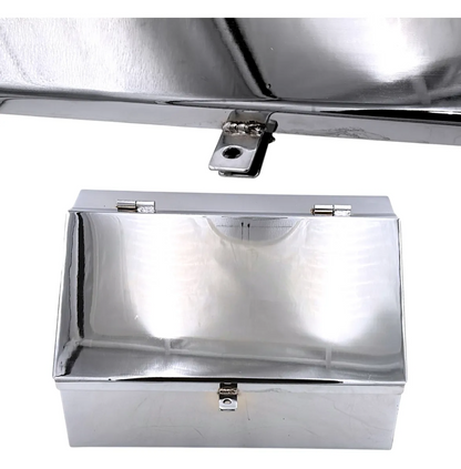 Caja De Herramienta Universal Cromada 60cm Tracto- Camioneta Cromada