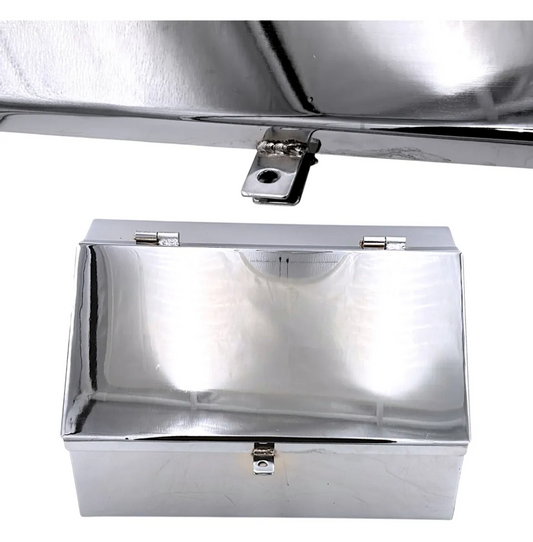 Caja De Herramienta Universal Cromada 60cm Tracto- Camioneta Cromada