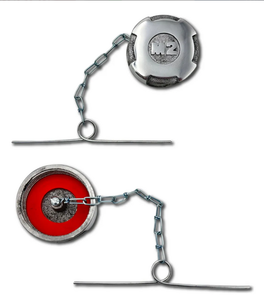 Tapón De Diesel Freightliner M2 Sin Llave De 3 Pulgadas Cromado