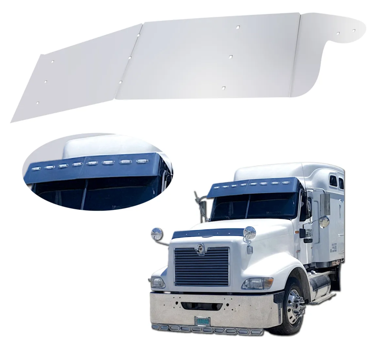 Viseras De Acero Inox International 9200 Chola 16in