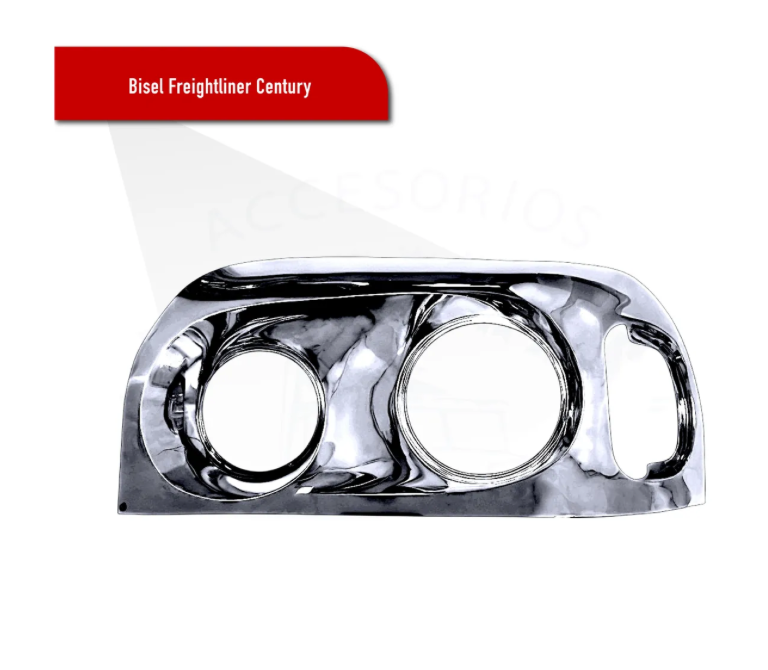 Bisel Cromado Freightliner Century Excelente Calidad Izquierdo o Derecho