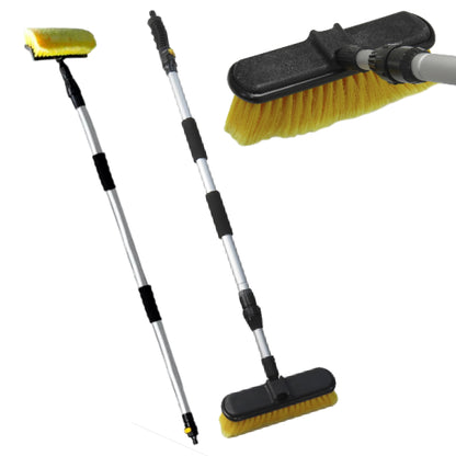 Cepillo Amarillo Con Extensión Para Lavado Auto/camión