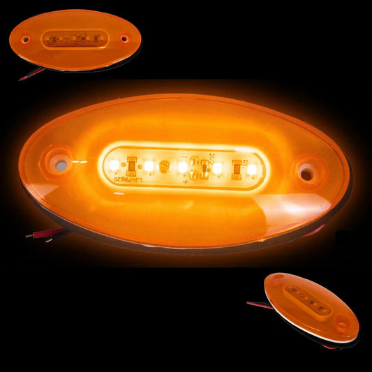 Zepelin Para Cabina 5 Led Ambar Para Camion International