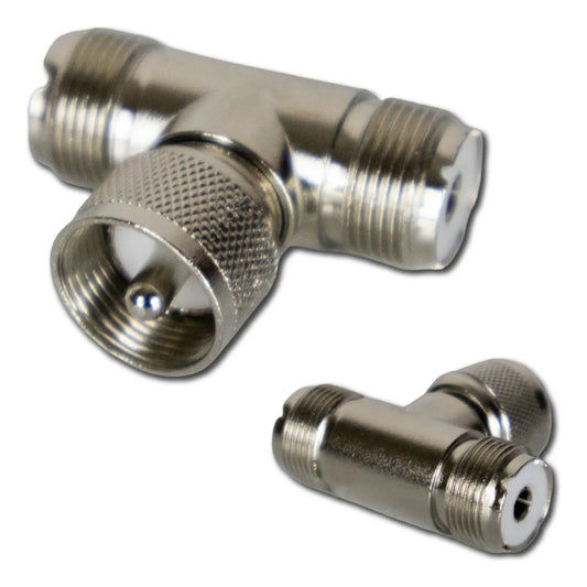 Conector Tipo T Para Dos Salidas De Antena Excelente Calida
