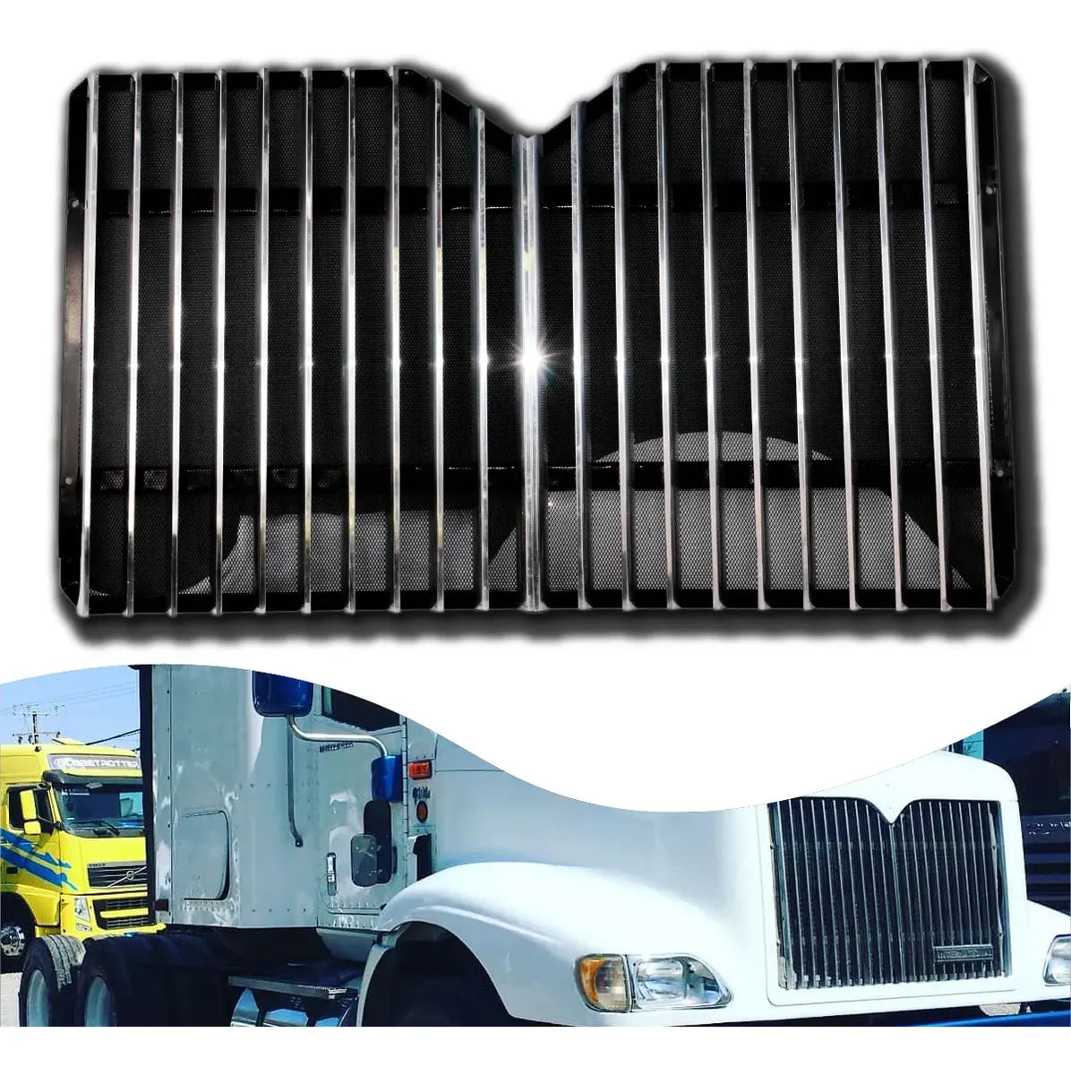 Parrilla International 9200 Acero Aluminio completa- Panal o Marco
