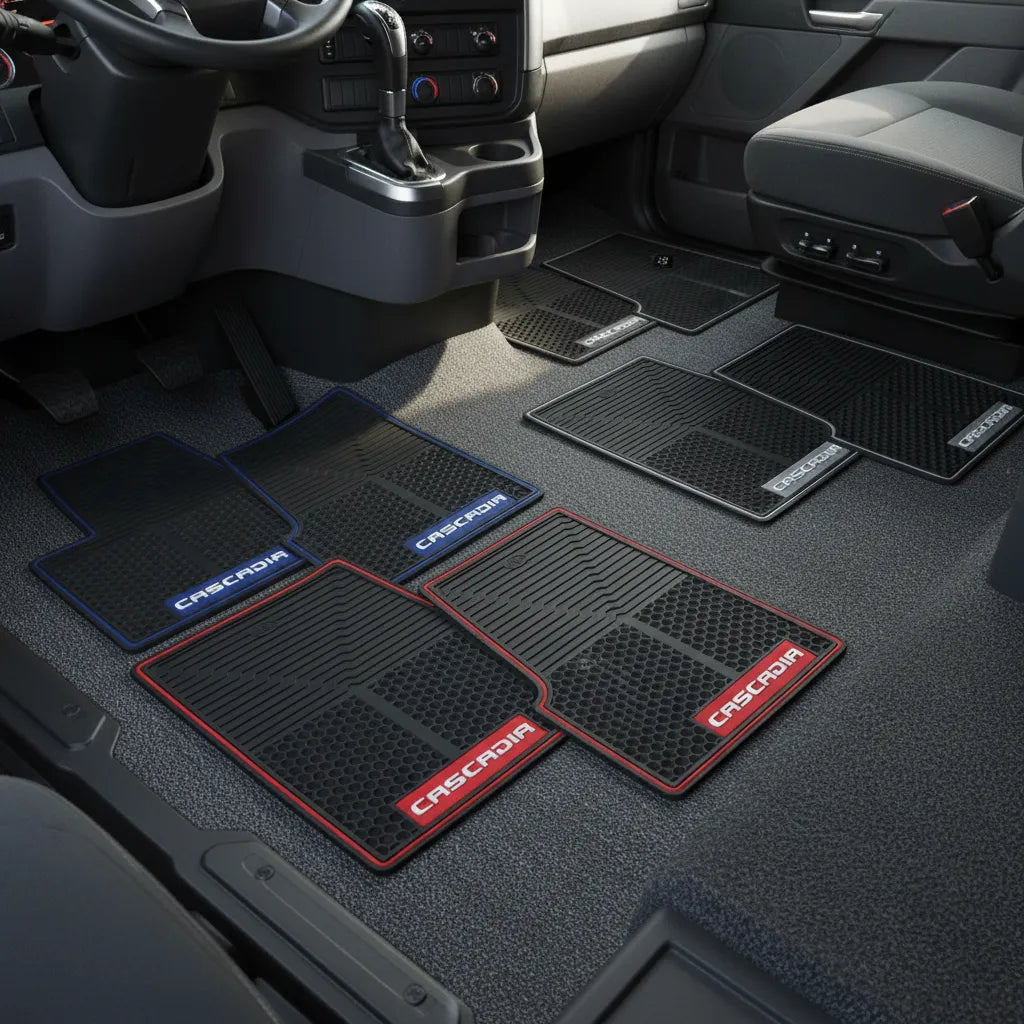 Juego Tapete Hule Para Camion Freightliner Cascadia