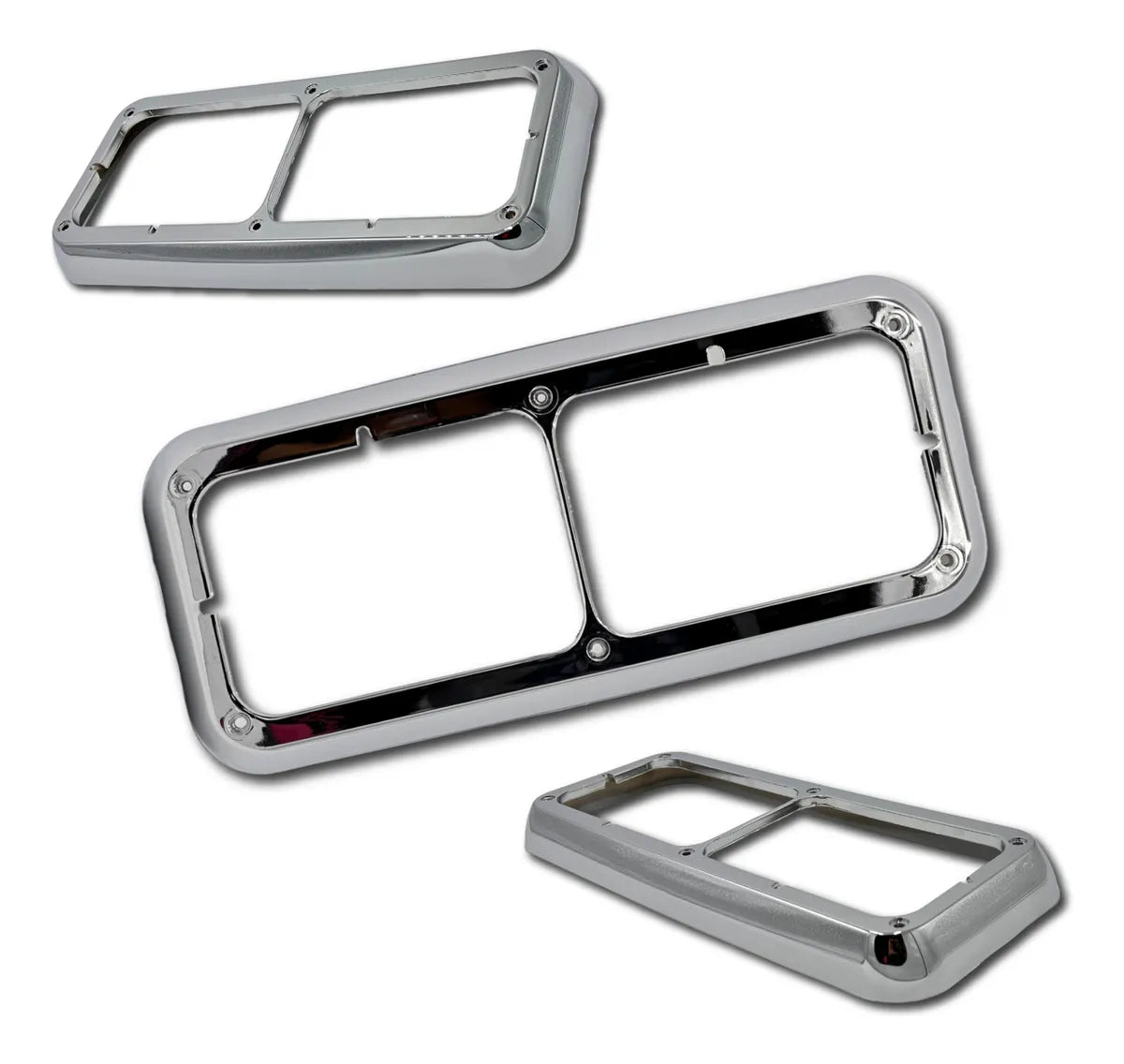 Bisel Cromado Para Faro Principal Kenworth T800-T600-W900 Cromado