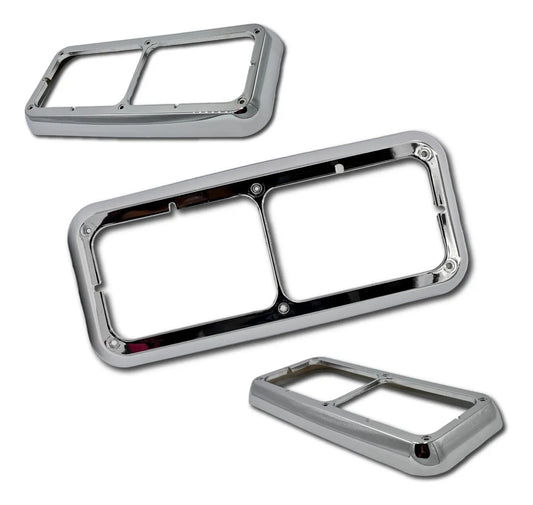 Bisel Cromado Para Faro Principal Kenworth T800-T600-W900 Cromado