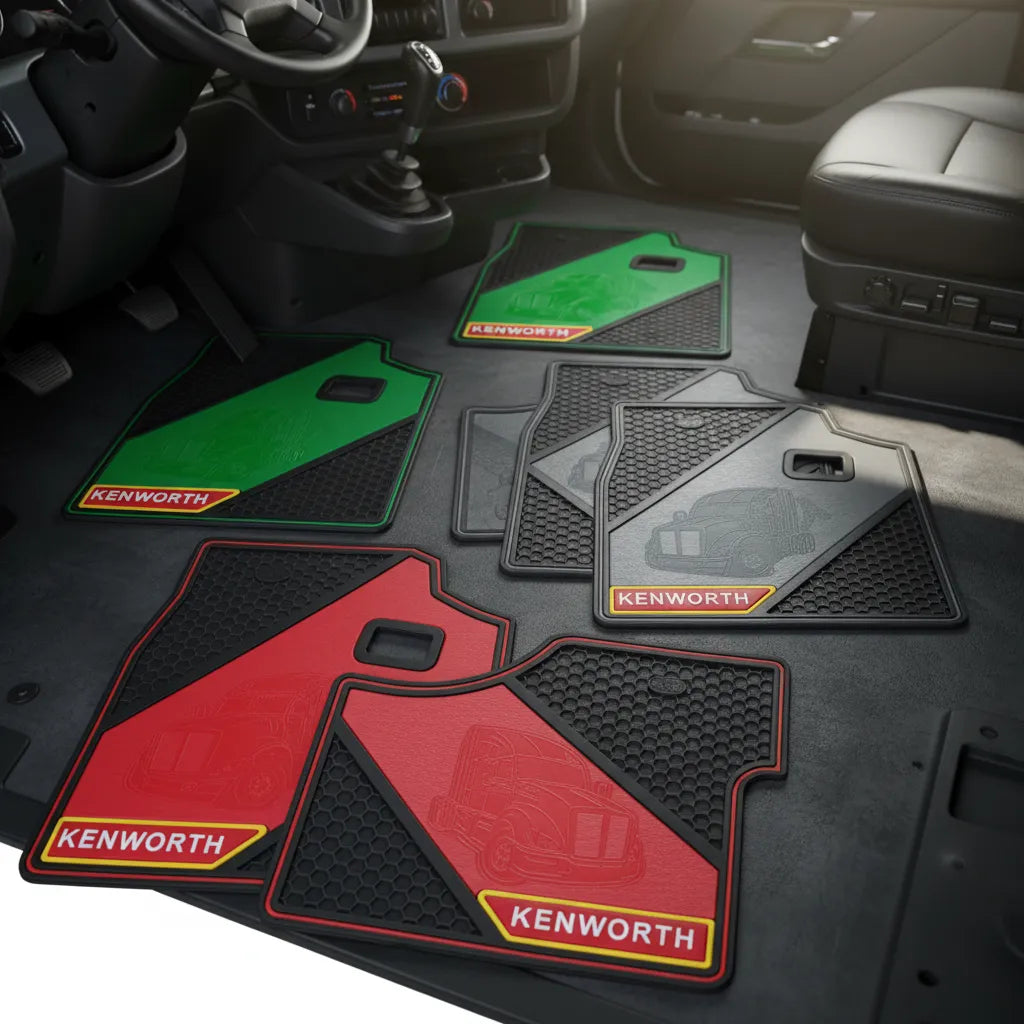 Juego Tapete Hule Para Camion Kenworth T680- T880