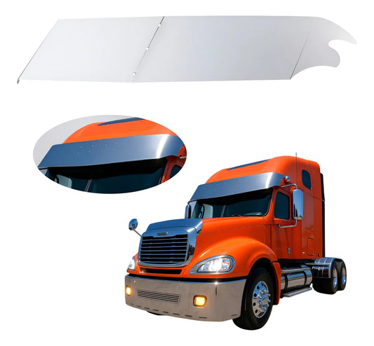 Visera para Freightliner Columbia Acero Inoxidable de 18 Pulgadas