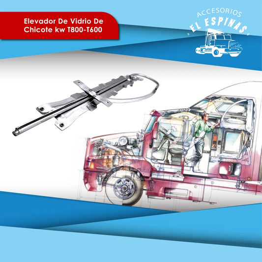 Elevador De Vidrio De Chicote Kenworth T800-t600