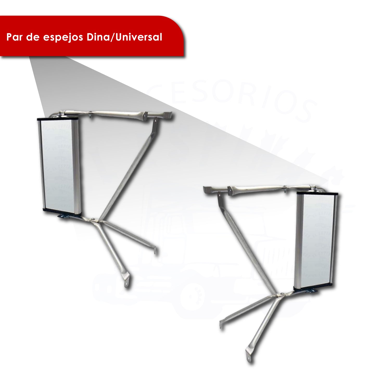 Juego De Espejos Camión Dina Universal De Excelente Calidad