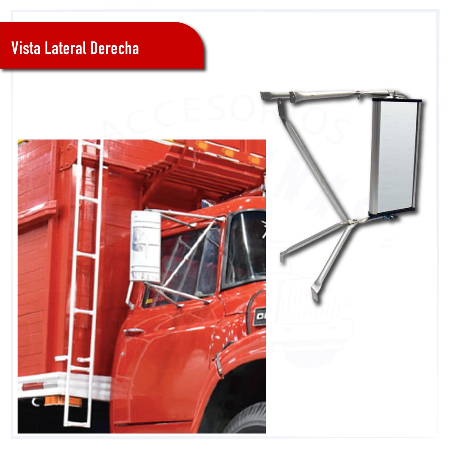 Juego De Espejos Camión Dina Universal De Excelente Calidad