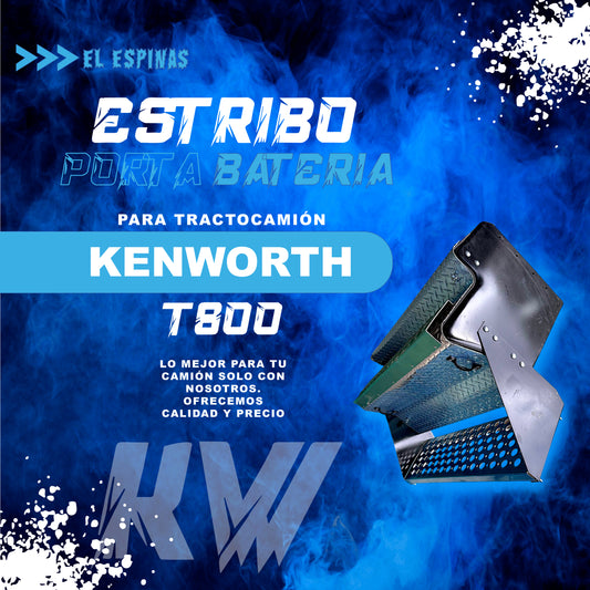 Estribo Kenworth T800 Caja De Batería Con Escalón Y Peldaño
