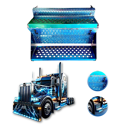 Estribo Kenworth T800 Caja De Batería Con Escalón Y Peldaño