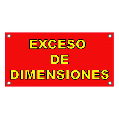 Lona De Exceso De Dimensiones Equipo De Carga, Pesado Trailer