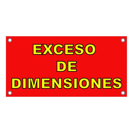 Lona De Exceso De Dimensiones Equipo De Carga, Pesado Trailer