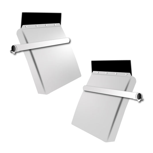 Zoqueteras Acero Inox Para Tracto Camión Izquierdo Y Derecho