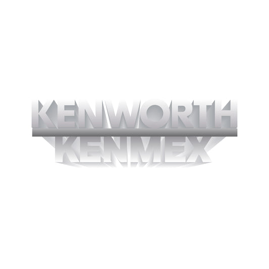 Letras De Adorno Kenworth Kenmex Cromado