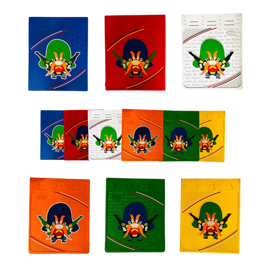 Par De Loderas Para Camión Sam Bigotes Fibra de Vidrio