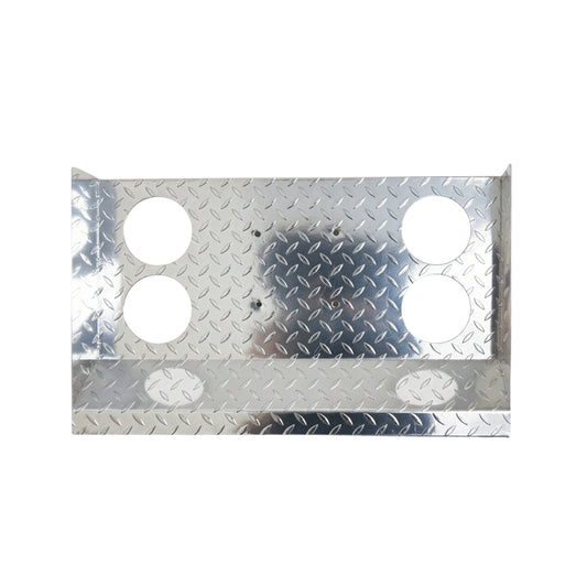 Porta Placa Cromado / Plafonera Con Antiderrapante Tractocamion