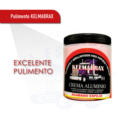 Pulimento Rosa Para Aluminio Kelmabrax Acabado Espejo