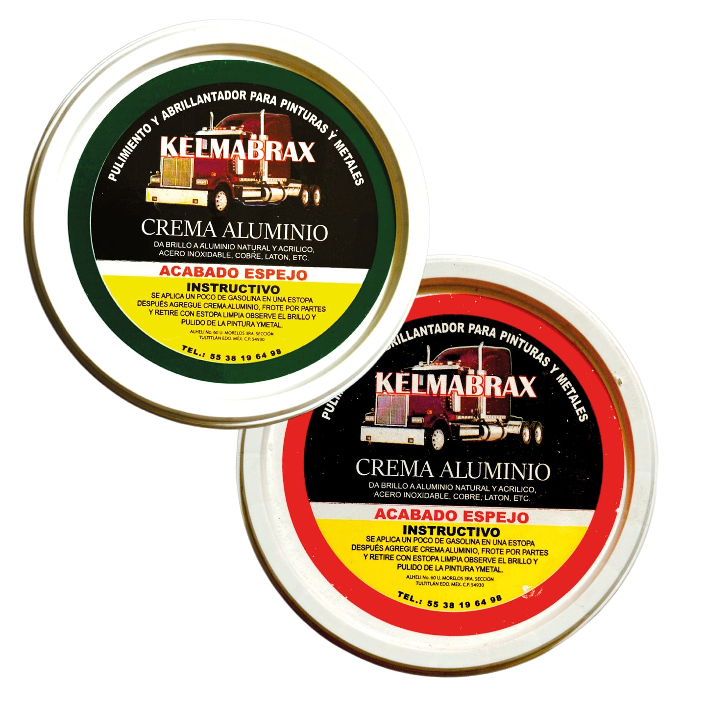 Pulimento Para Aluminio Kelmabrax Acabado Espejo