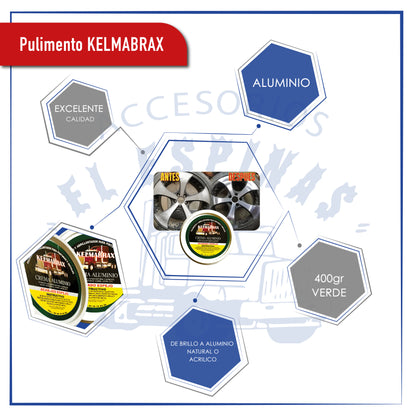 Pulimento Para Aluminio Kelmabrax Acabado Espejo