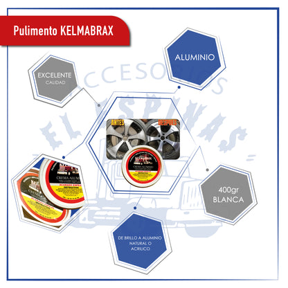 Pulimento Para Aluminio Kelmabrax Acabado Espejo