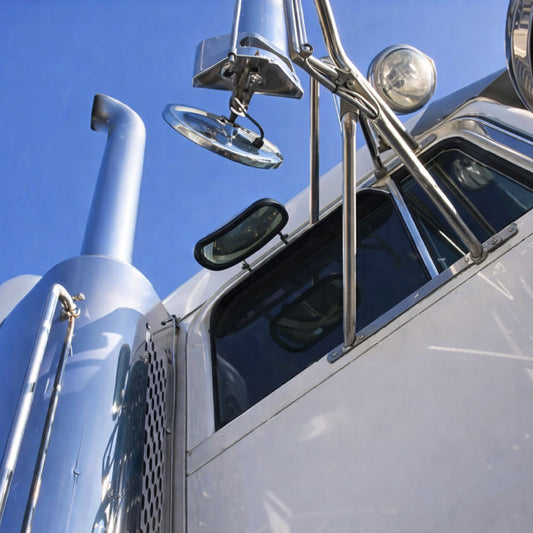 Espejo Cóncavo/Banquetero Grande Negro Reforzado De Calidad