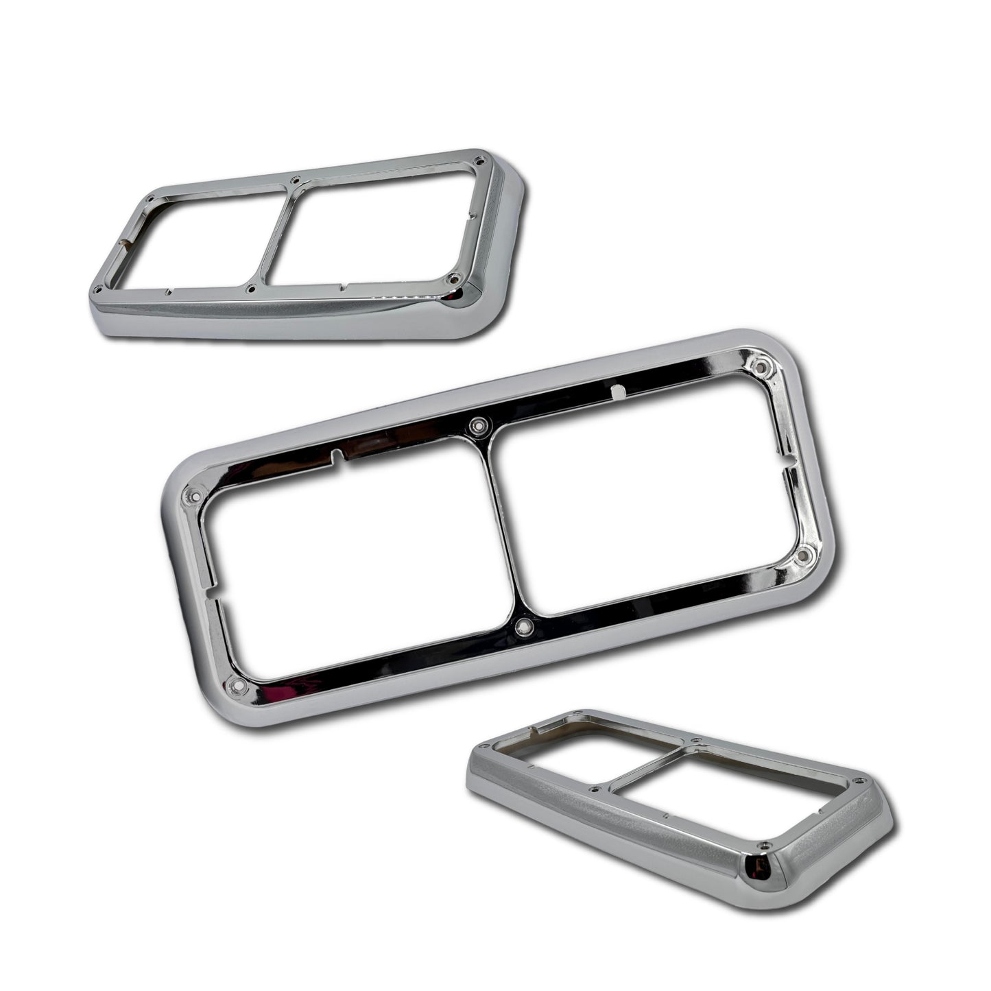 Bisel Cromado Para Faro Principal Kenworth T800-T600-W900 Cromado