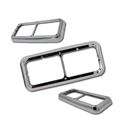 Bisel Cromado Para Faro Principal Kenworth T800-T600-W900 Cromado