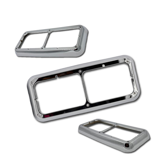 Bisel Cromado Para Faro Principal Kenworth T800-T600-W900 Cromado